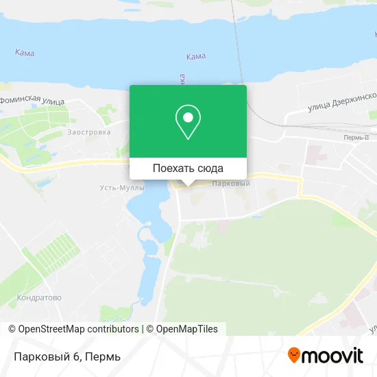 Карта Парковый 6