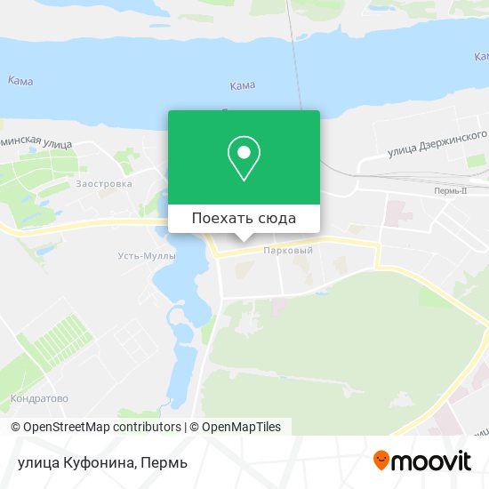 Карта улица Куфонина
