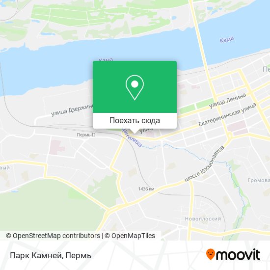 Карта Парк Камней