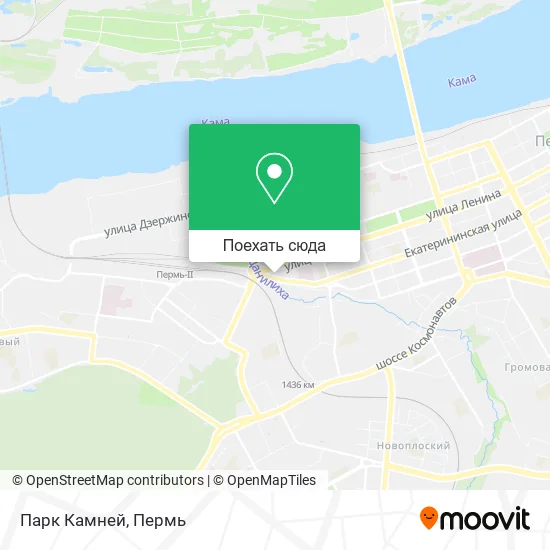 Карта Парк Камней