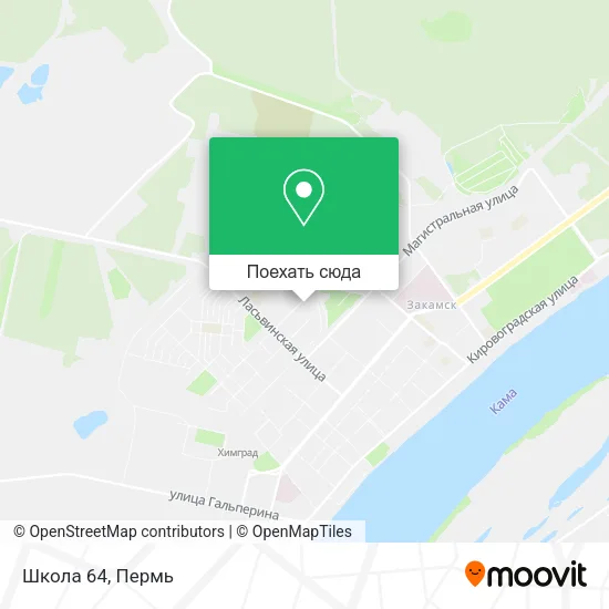 Карта Школа 64