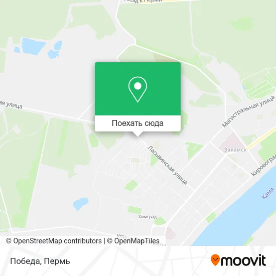Карта Победа