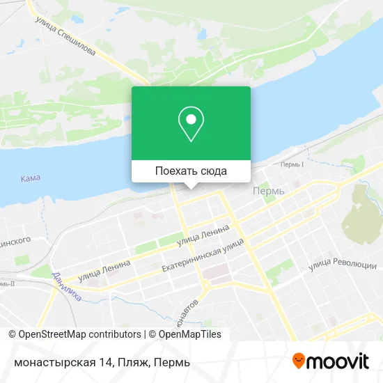 Карта монастырская 14, Пляж