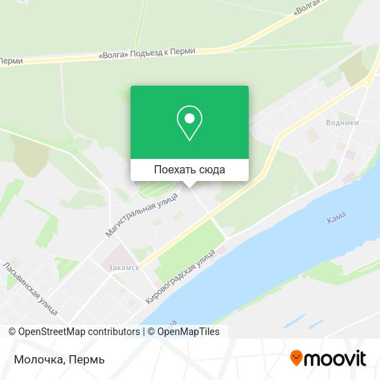 Карта Молочка