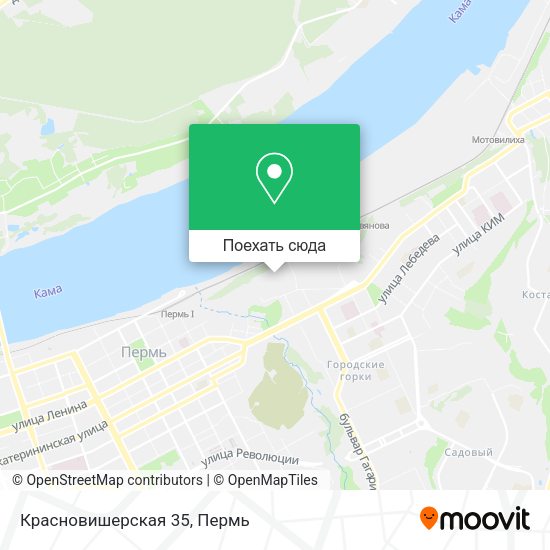 Карта Красновишерская 35