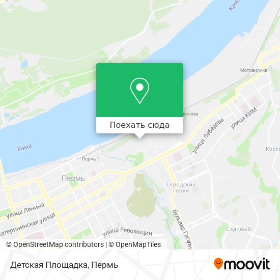 Карта Детская Площадка