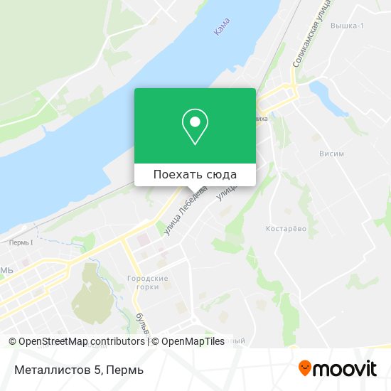 Карта Металлистов 5