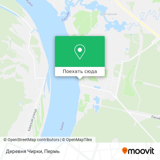 Карта Деревня Чирки