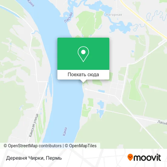 Карта Деревня Чирки