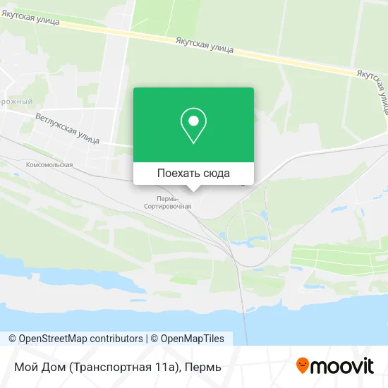 Карта Мой Дом (Транспортная 11а)