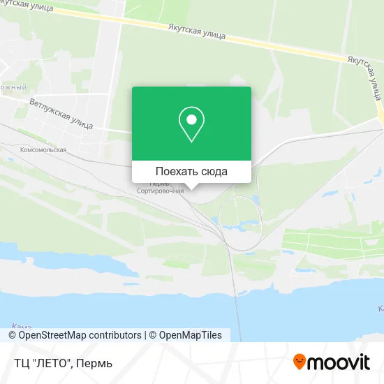 Карта ТЦ "ЛЕТО"