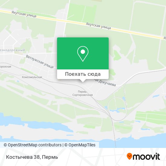 Карта Костычева 38