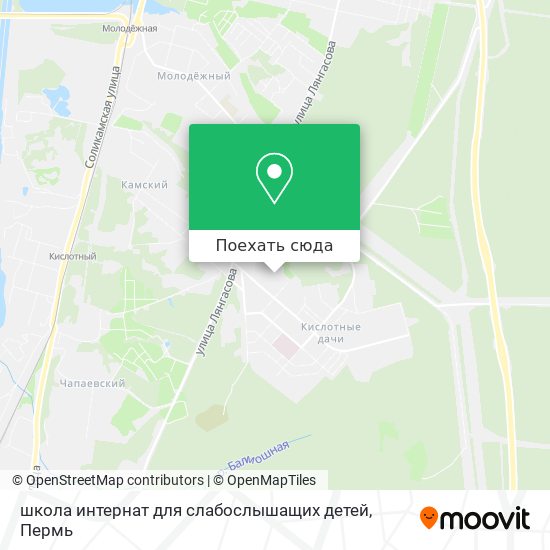 Карта школа интернат для слабослышащих детей