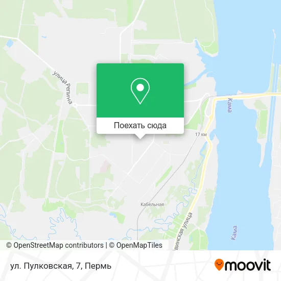 Карта ул. Пулковская, 7