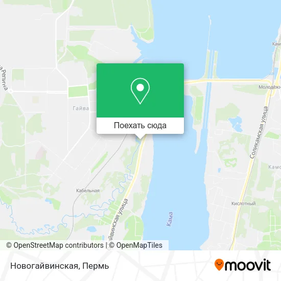 Карта Новогайвинская