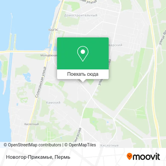 Карта Новогор-Прикамье