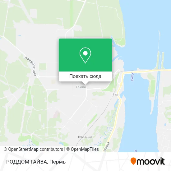 Карта РОДДОМ ГАЙВА