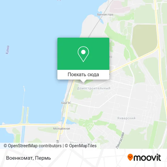 Карта Военкомат