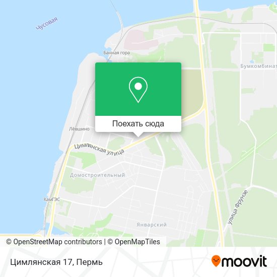 Карта Цимлянская 17