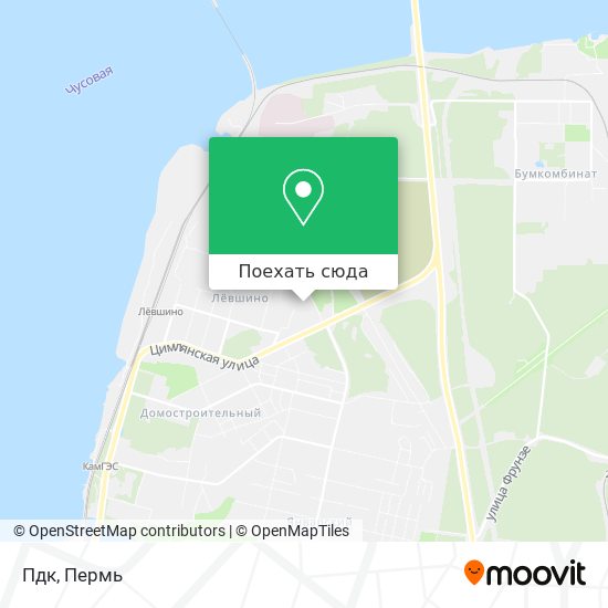 Карта Пдк