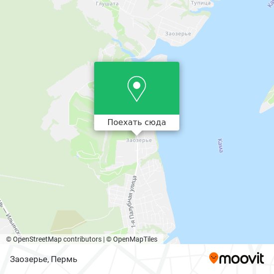 Карта Заозерье