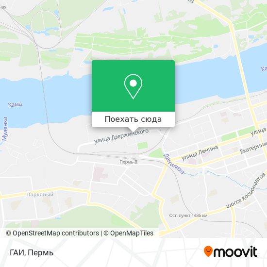 Карта ГАИ