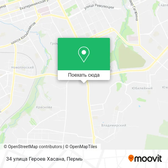 Карта 34 улица Героев Хасана