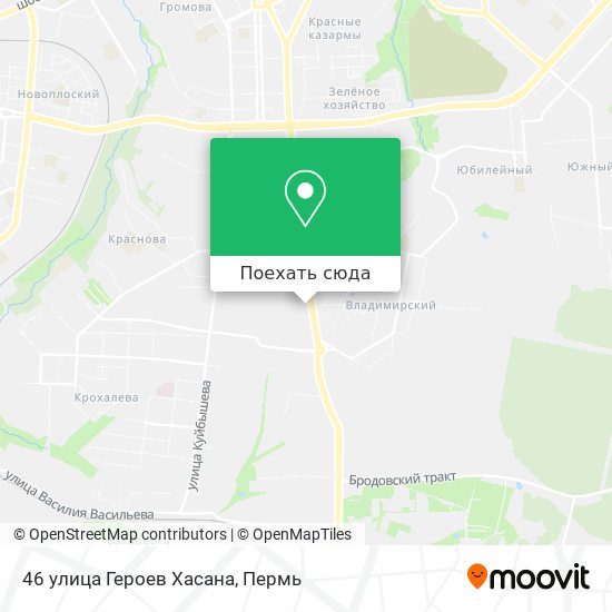 Карта 46 улица Героев Хасана