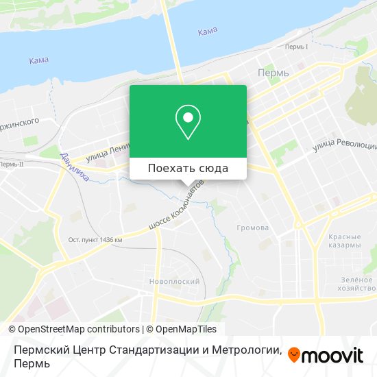 Карта Пермский Центр Стандартизации и Метрологии