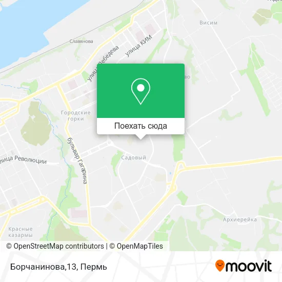 Карта Борчанинова,13
