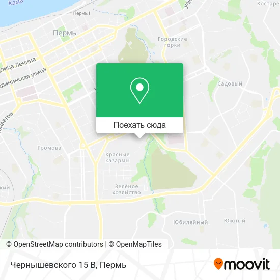 Карта Чернышевского 15 В