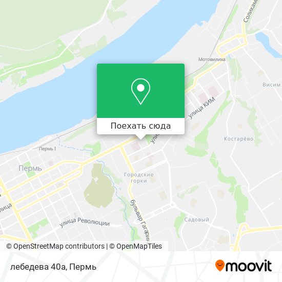 Карта 58 автобус пермь
