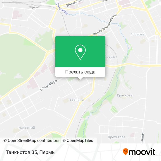 Карта Танкистов 35