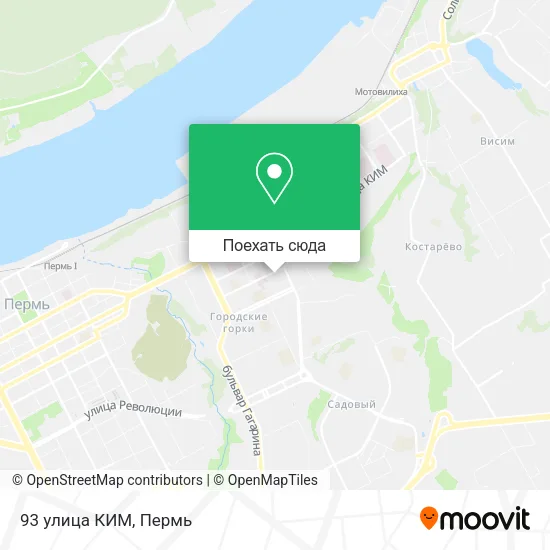 Карта 93 улица КИМ