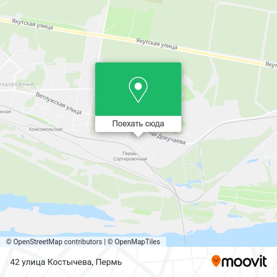 Карта 42 улица Костычева