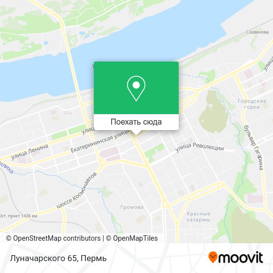 Карта Луначарского 65