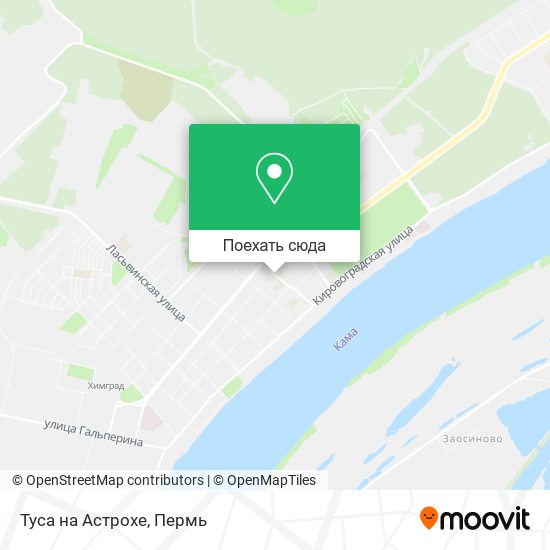 Карта Туса на Астрохе