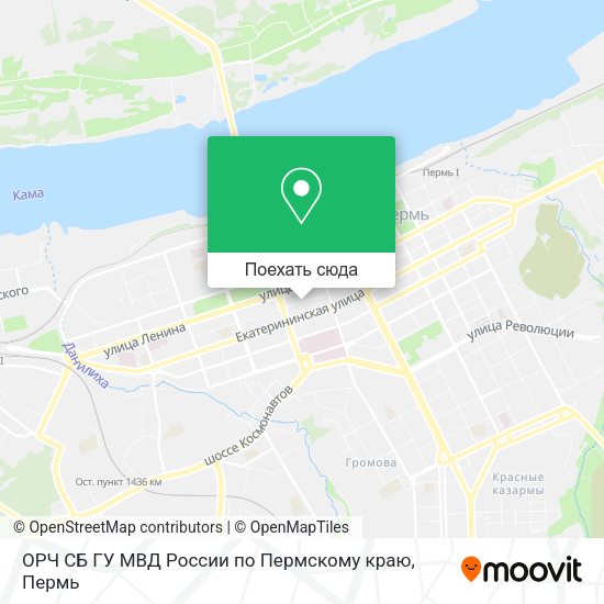 Карта ОРЧ СБ ГУ МВД России по Пермскому краю