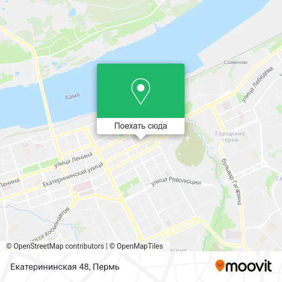 Карта Екатерининская 48