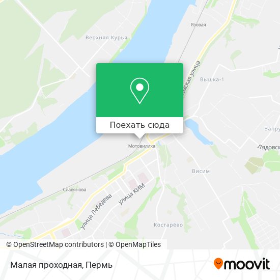 Карта Малая проходная
