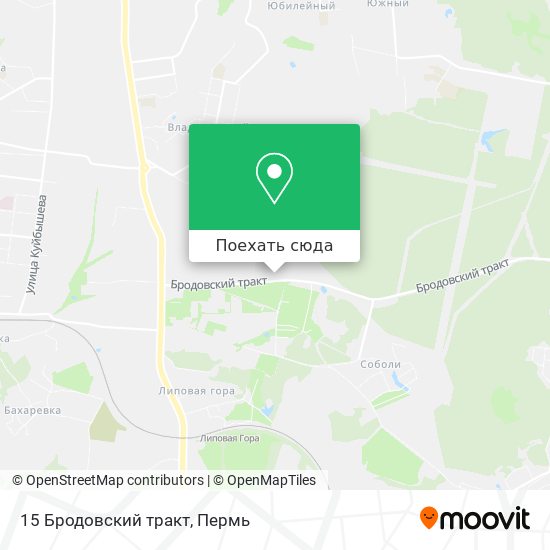 Карта 15 Бродовский тракт