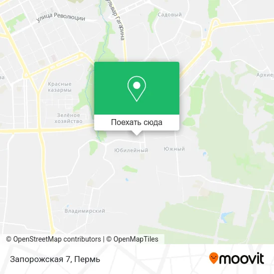 Карта Запорожская 7