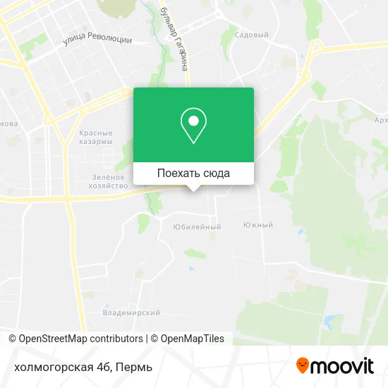 Карта холмогорская 4б