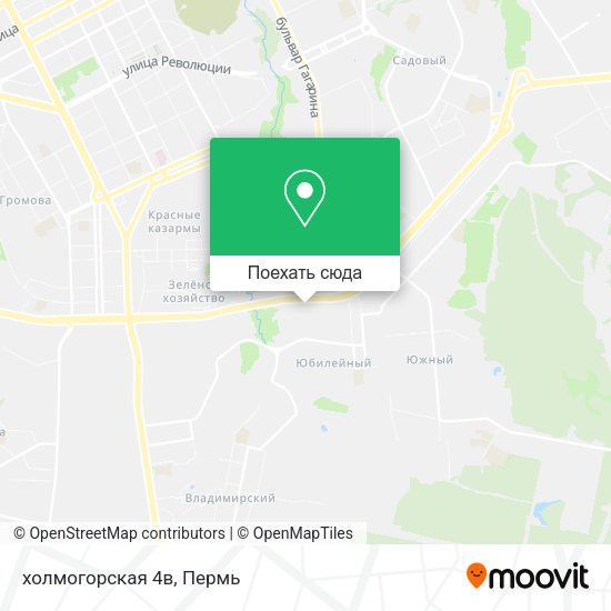 Карта холмогорская 4в