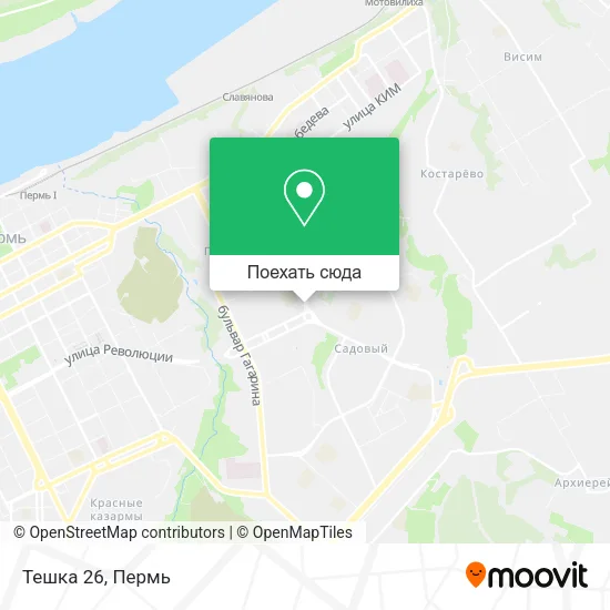 Карта Тешка 26