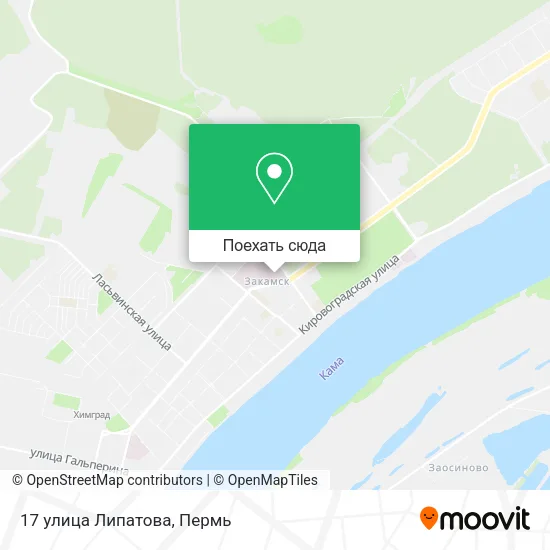 Карта 17 улица Липатова