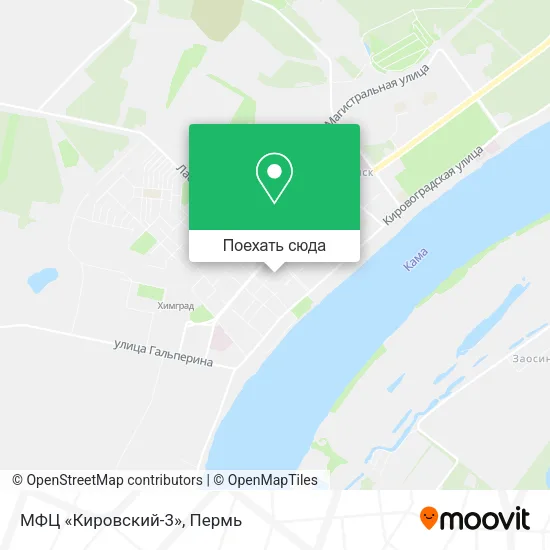 Карта МФЦ «Кировский-3»