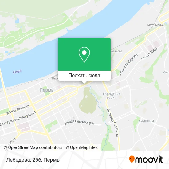Карта Лебедева, 25б