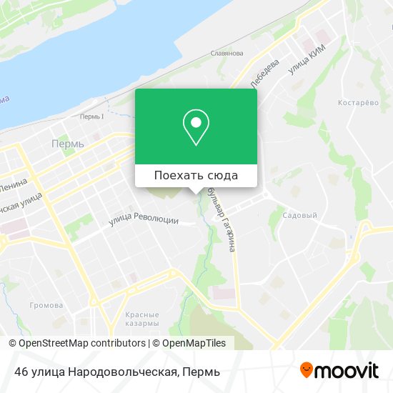 Карта 46 улица Народовольческая