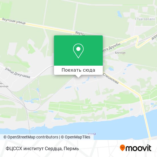 Карта ФЦССХ институт Сердца